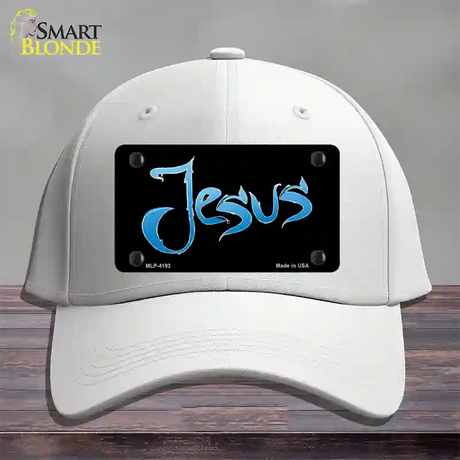 Jesus Novelty License Plate Hat Cotton / White