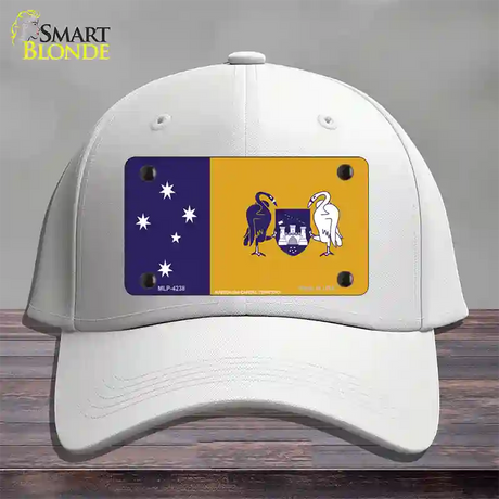 Australia Capital Territory Novelty License Plate Hat Cotton / White