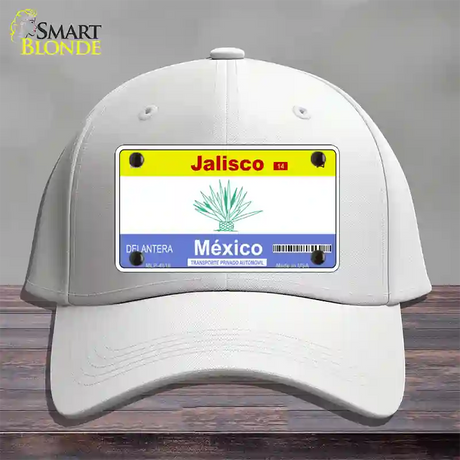 Jalisco Mexico Blank Novelty License Plate Hat Cotton / White