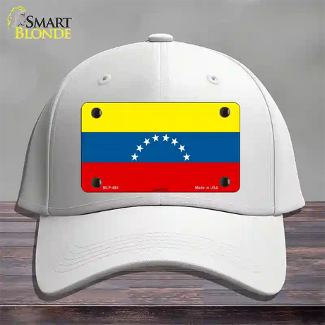 Venezuela Novelty License Plate Hat Cotton / White