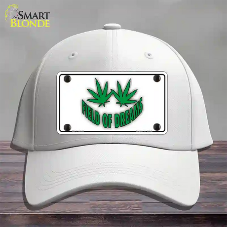 Field of Dreams Novelty License Plate Hat Cotton / White