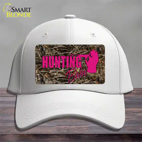 Hunting Babe Novelty License Plate Hat Cotton / White