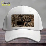 Eat Sleep Hunt Novelty License Plate Hat Cotton / White