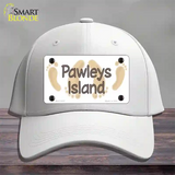 Pawleys Island Foots Novelty License Plate Hat Cotton / White