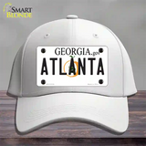 Atlanta Georgia Novelty License Plate Hat Cotton / White