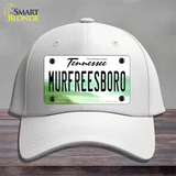 Murfreesboro Tennessee Novelty License Plate Hat Cotton / White