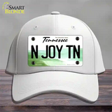 N Joy Tennessee Novelty License Plate Hat Cotton / White