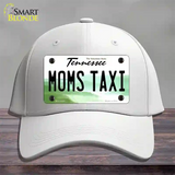 Moms Taxi Tennessee Novelty License Plate Hat Cotton / White