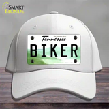 Biker Tennessee Novelty License Plate Hat Cotton / White