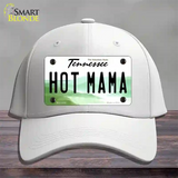 Hot Mama Tennessee Novelty License Plate Hat Cotton / White