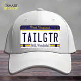 Tailgtr West Virginia Novelty License Plate Hat Cotton / White