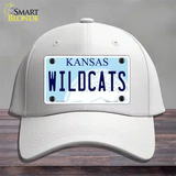 Wildcats Kansas Novelty License Plate Hat Cotton / White