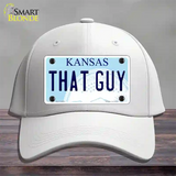 That Guy Kansas Novelty License Plate Hat Cotton / White