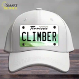 Climber Tennessee Novelty License Plate Hat Cotton / White