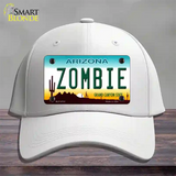 Zombie Arizona Novelty License Plate Hat Cotton / White