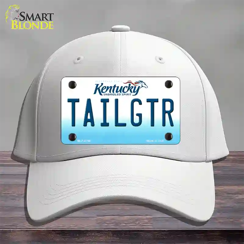 Tailgtr Kentucky Novelty License Plate Hat Cotton / White