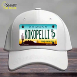 Arizona Kokopelli Novelty License Plate Hat Cotton / White