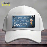 When Girls Had Cooties Novelty License Plate Hat Cotton / White