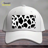 Cow Print Novelty License Plate Hat Cotton / White