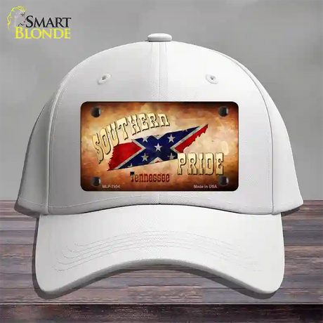 Southern Pride Tennessee Novelty License Plate Hat Cotton / White