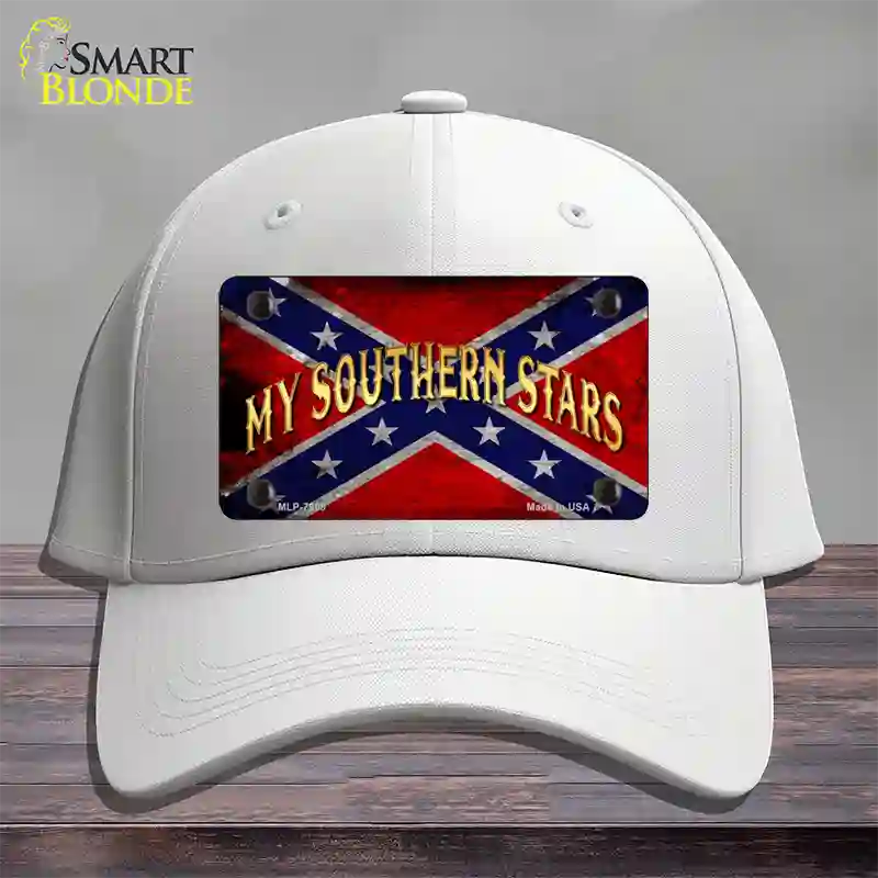 My Southern Stars Novelty License Plate Hat Cotton / White