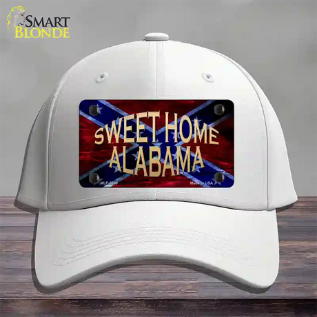 Sweet Home Alabama Novelty License Plate Hat Cotton / White