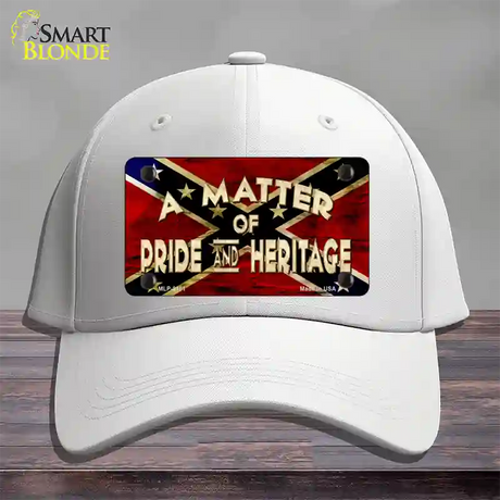 Matter Of Pride Novelty License Plate Hat Cotton / White