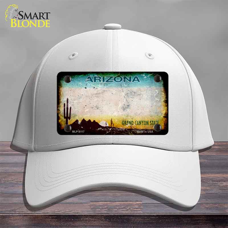 Arizona State Rusty Novelty License Plate Hat HAT-MLP-8117