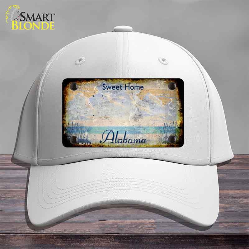 Alabama State Rusty Novelty License Plate Hat HAT-MLP-8118