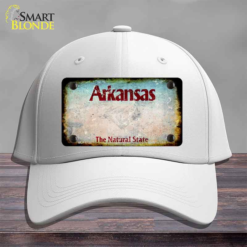Arkansas State Rusty Novelty License Plate Hat HAT-MLP-8120