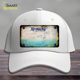 Kentucky Rusty Blank Novelty License Plate Hat Cotton / White