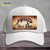 Gila Bend Gila Monster Novelty License Plate Hat Cotton / White