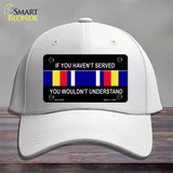 War On Terrorism Ribbon Novelty License Plate Hat Cotton / White