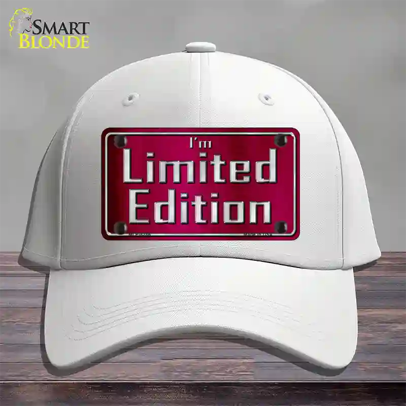 Im Limited Edition Novelty License Plate Hat Cotton / White