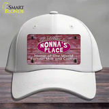 Nonnas Place Novelty License Plate Hat Cotton / White