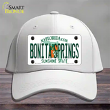 Bonita Springs Florida Novelty License Plate Hat Cotton / White