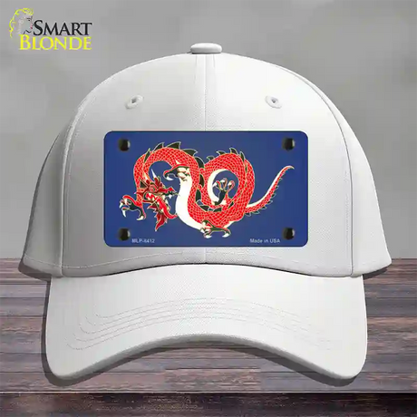 Dragon Novelty License Plate Hat Cotton / White