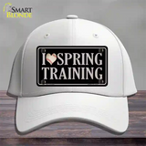 I Love Spring Training Novelty License Plate Hat Cotton / White