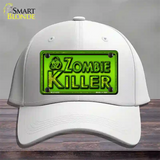 Zombie Killer Novelty License Plate Hat Cotton / White