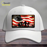 American Freedom Fighters Novelty License Plate Hat Cotton / White