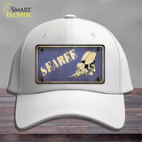 Seabee Novelty License Plate Hat Cotton / White