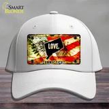 Connecticut Love Novelty License Plate Hat Cotton / White