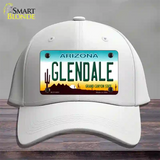 Glendale Arizona Novelty License Plate Hat Cotton / White