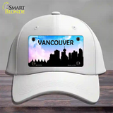 Vancouver Silhouette Novelty License Plate Hat Cotton / White