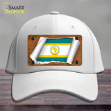 Organization African Unity Flag Scroll Novelty License Plate Hat Cotton / White