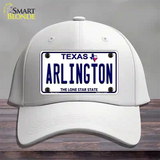 Arlington Texas Novelty License Plate Hat Cotton / White