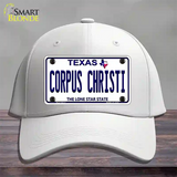 Corpus Christi Texas Novelty License Plate Hat Cotton / White