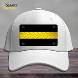 Dispatcher Diamond Novelty License Plate Hat Cotton / White