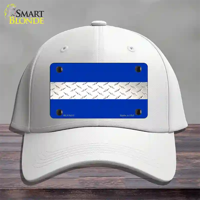 Emergency Medical Services Diamond Novelty License Plate Hat Cotton / White