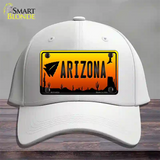 Arrowhead Arizona Scenic Novelty License Plate Hat Cotton / White